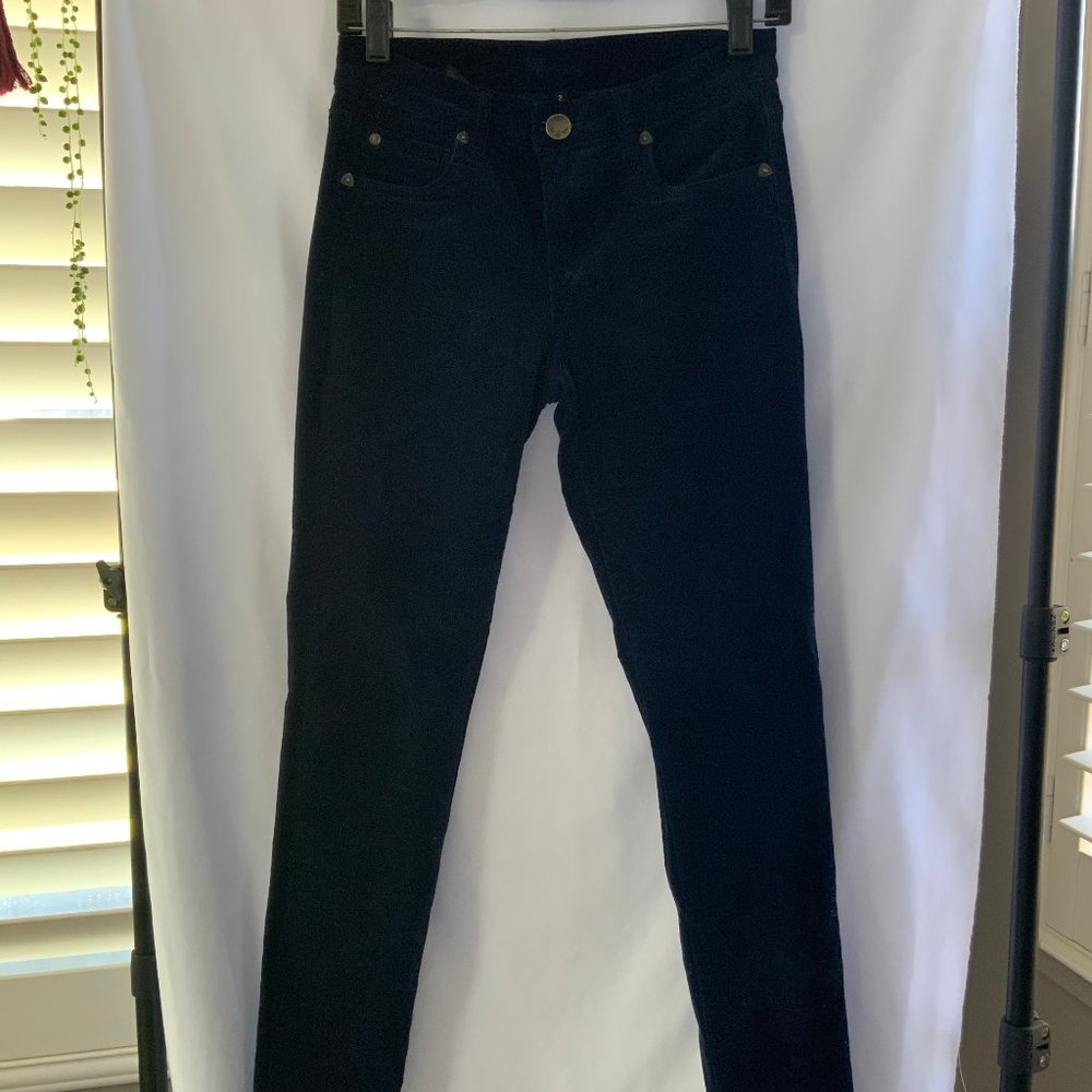 Womens Skinny Corduroy Pants